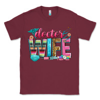 Burgundy doctor wife Classic Tee - Zillion Design Studio