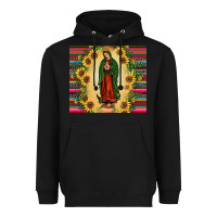 Black our lady of guadalupe Heavyweight Hoodie - JahusDesignShop
