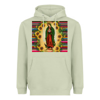 Matcha our lady of guadalupe Heavyweight Hoodie - JahusDesignShop