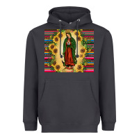 Smoke our lady of guadalupe Heavyweight Hoodie - JahusDesignShop