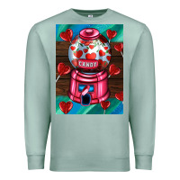 Seafoam candy machine  with heart candies  air Premium Sweatshirt - AdoDesignShop
