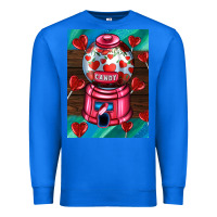 True Royal candy machine  with heart candies  air Premium Sweatshirt - AdoDesignShop