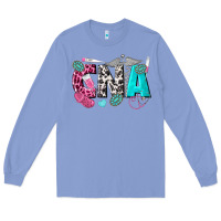 Colony Blue cna Long Sleeve Tee - texasbilliewilder