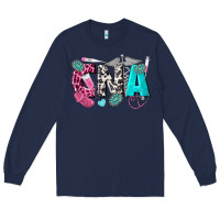 Navy cna Long Sleeve Tee - texasbilliewilder