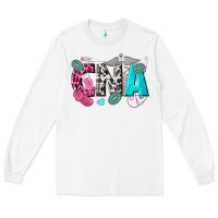 White cna Long Sleeve Tee - texasbilliewilder