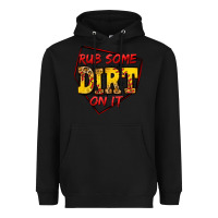 Black rub some dirt on it softball Heavyweight Hoodie - Jasminsmagicworld