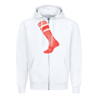 White red sock fa element 2 Zipper Hoodie - FaDigitalArtStudio