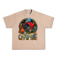 Burro camping Urban Heavy Tee - texasbilliewilder