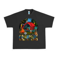 Pigment Black camping Urban Heavy Tee - texasbilliewilder