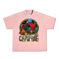 Salmon camping Urban Heavy Tee - texasbilliewilder