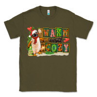 Army Green Warm And Cozy Penguin Classic Tee - FaDigitalArtStudio
