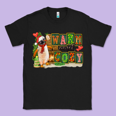 Warm And Cozy Penguin Classic Tee Designed By Fadigitalartstudio