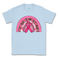 Dusty Blue breast cancer rainbow Classic Tee - RanaPortraitStore