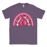 Lavender breast cancer rainbow Classic Tee - RanaPortraitStore