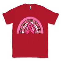 Red breast cancer rainbow Classic Tee - RanaPortraitStore