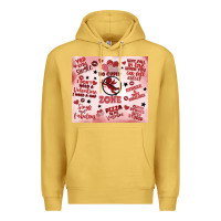Antique Gold funny valentine's day Premium Hoodie - MaliasSmallBusiness