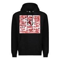 Black funny valentine's day Premium Hoodie - MaliasSmallBusiness