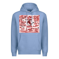 Colony Blue funny valentine's day Premium Hoodie - MaliasSmallBusiness