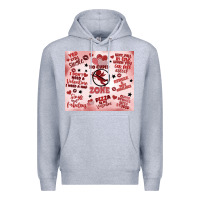 Heather Grey funny valentine's day Premium Hoodie - MaliasSmallBusiness