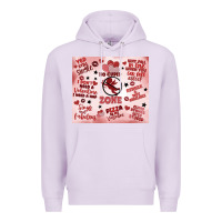 Lilac funny valentine's day Premium Hoodie - MaliasSmallBusiness