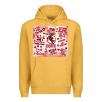 Mustard funny valentine's day Premium Hoodie - MaliasSmallBusiness