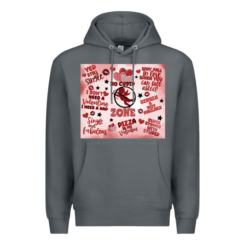 Funny Valentine's Day Premium Hoodie by MaliasSmallBusiness | Teevron
