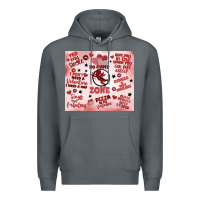 Rock funny valentine's day Premium Hoodie - MaliasSmallBusiness