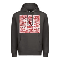 Smoke funny valentine's day Premium Hoodie - MaliasSmallBusiness