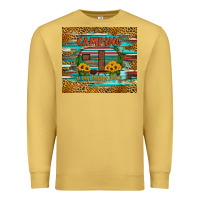 Antique Gold camping is my happy place Premium Sweatshirt - Artiststas