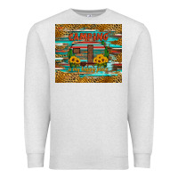 Oatmeal Heather camping is my happy place Premium Sweatshirt - Artiststas