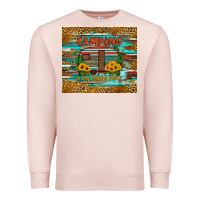 Pale Pink camping is my happy place Premium Sweatshirt - Artiststas