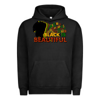 Pigment Black black is beautiful Urban Hoodie - NancyCooperArtShop