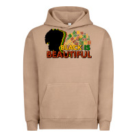 Pigment Burro black is beautiful Urban Hoodie - NancyCooperArtShop