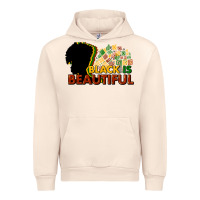 Sandshell black is beautiful Urban Hoodie - NancyCooperArtShop