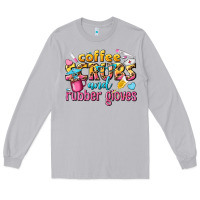 Moon Dust coffee scrubs and rubber gloves Long Sleeve Tee - texasbilliewilder