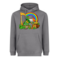 Storm st patricks day  rainbow shamrocks Heavyweight Hoodie - AdoDesignShop