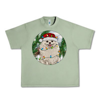 Oil Green Pomeranian And Farm Urban Heavy Tee - RanaPortraitStore