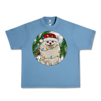 Pebble Blue Pomeranian And Farm Urban Heavy Tee - RanaPortraitStore