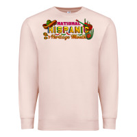 Pale Pink national hispanic heritage month Premium Sweatshirt - BundleAndBundleShop