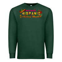 Sports Green national hispanic heritage month Premium Sweatshirt - BundleAndBundleShop