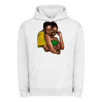 Pigment Lunar Rock black couple Urban Hoodie - NancyCooperArtShop