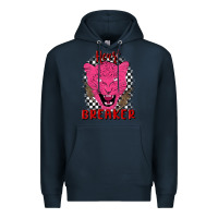 Navy heartbreaker Premium Hoodie - MaliasSmallBusiness