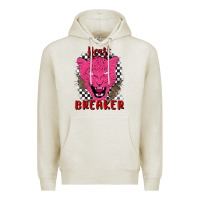 Oatmeal Heather heartbreaker Premium Hoodie - MaliasSmallBusiness