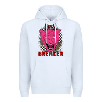 White heartbreaker Premium Hoodie - MaliasSmallBusiness