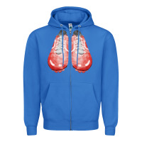True Royal red cleats fa element 3 Zipper Hoodie - FaDigitalArtStudio