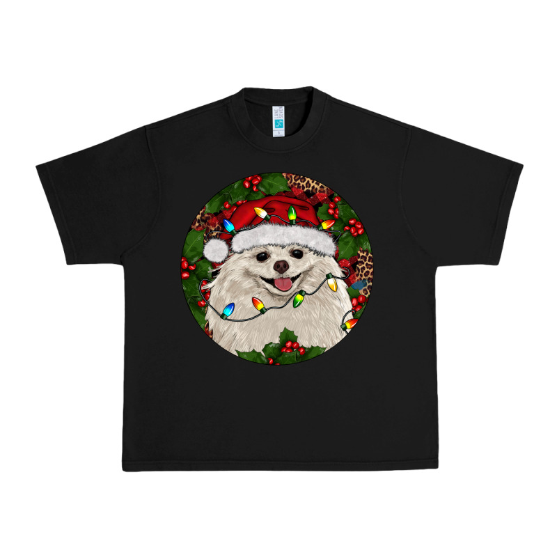 Christmas Pomeranian Urban Heavy Tee by RanaPortraitStore | Teevron