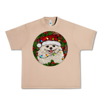 Burro Christmas pomeranian Urban Heavy Tee - RanaPortraitStore