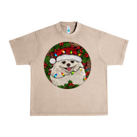 French Oak Christmas pomeranian Urban Heavy Tee - RanaPortraitStore