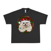 Pigment Black Christmas pomeranian Urban Heavy Tee - RanaPortraitStore