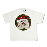 Pistachio Christmas pomeranian Urban Heavy Tee - RanaPortraitStore